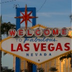 The famous 'Welcome to fabulous Las Vegas Nevada' sign