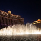 Water Fountains outside Bellagio Hotel