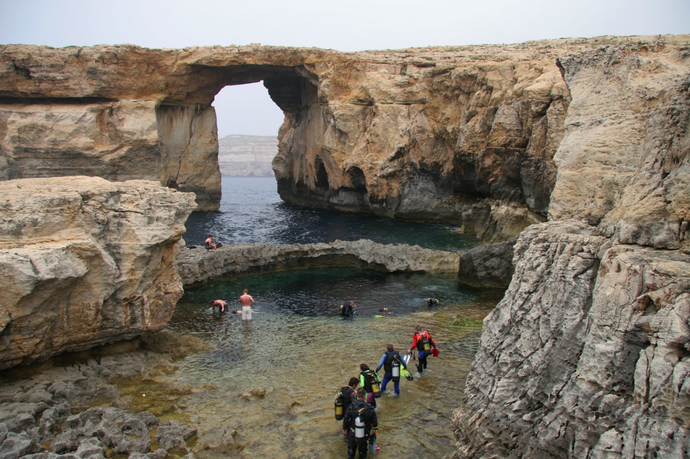 The Azure Window, Gozo