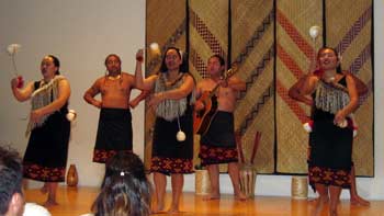 Manaia: traditional Maori song, rituals and, of course, the haka.