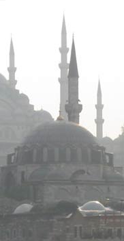 Decorative image: a hazy day in Istanbul