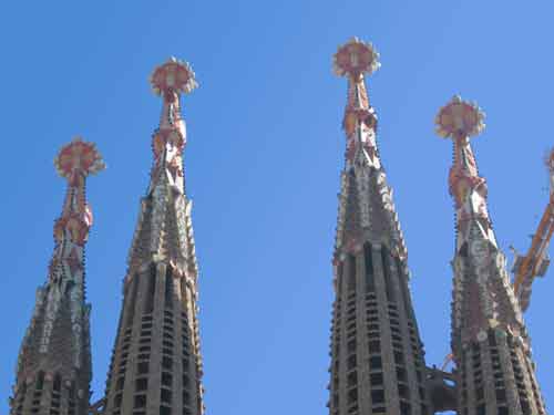 Sagrada Familia's spires