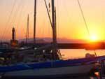Sunset over Chania
