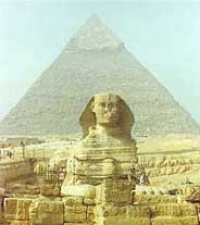 The Sphinx and Great Pyramid