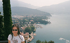 The view over Riva del Garda from Il Bastione