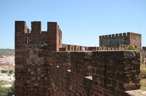 Silves Castle walls