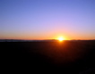 Sunset over Meningie and Lake Albert, South Australia