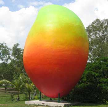 The Big Mango in Bowen, Queensland.