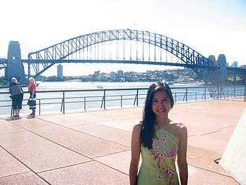 Manda by Sydney Harbour Bridge