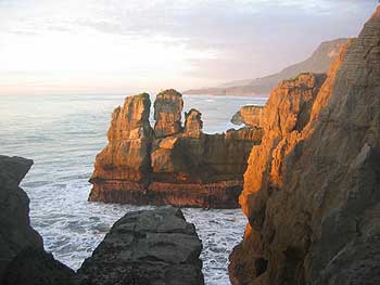 Rocks at Panukaiki, West Coast.