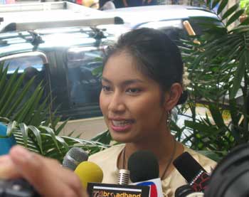 Benz, a Thai star