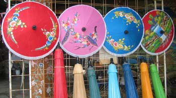 The umbrellas at Bo Sang