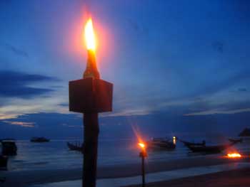 Koh Tao at night