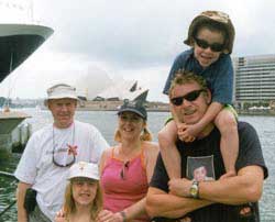 The mob in Circular Quay.