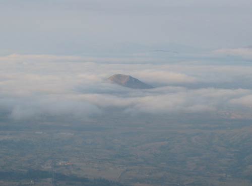 Above the clouds