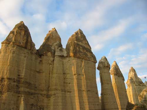 The 'fairy chimneys' of Love Valley