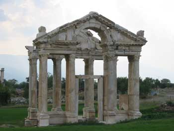 The Tetraplyon gate, Aphrodisias