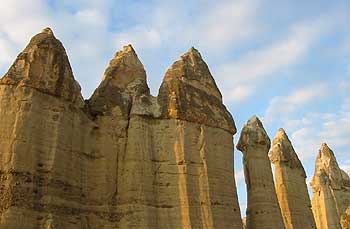 The 'fairy chimneys' of Cappadocia