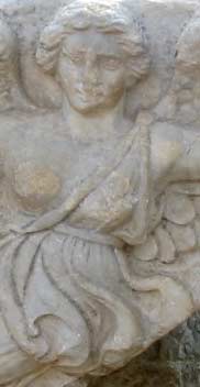 Decorative image: frieze stone-work at Ephesus