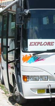 Decorative image: the Explore bus