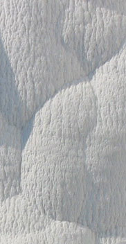 Decorative image: White lime stone at Pamukkale