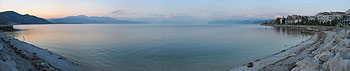 Lake Egirdir panorama