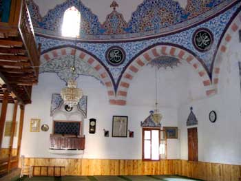 Interior of of Haçibektas tomb